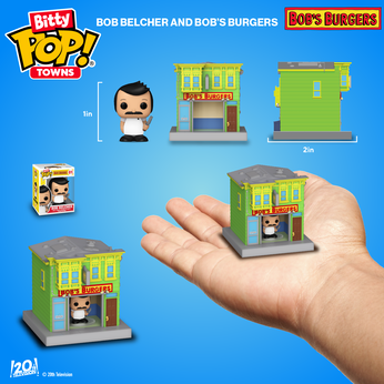 Bitty Pop! Towns Bob Belcher and Bob's Burgers, Image 2