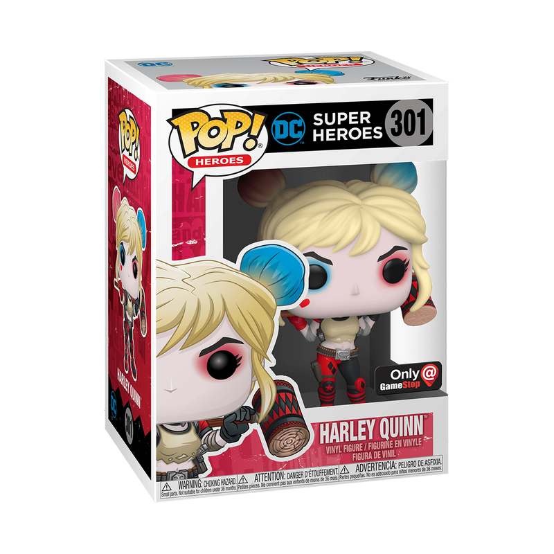 POP Heroes: DC - Harley Quinn w/Mallet, , hi-res view 1
