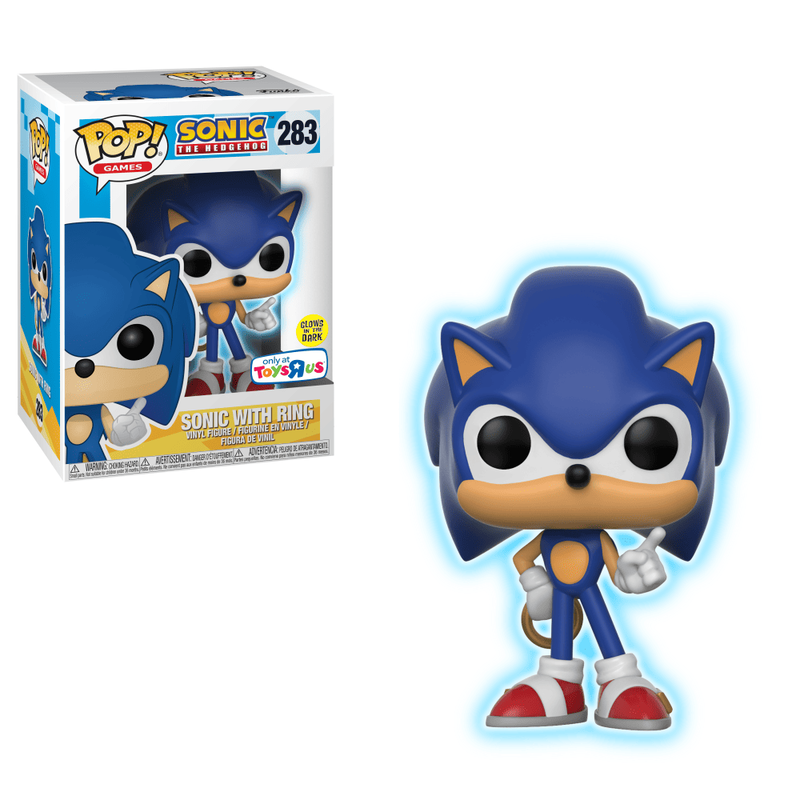 Sonic - Sonic w/ Ring (GITD), , hi-res view 1