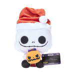 Santa Jack with Jack O Lantern Plush, , hi-res view 1