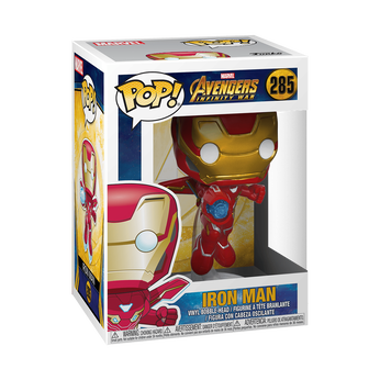Pop! Iron Man with Nano Repulsor Cannon, Image 2