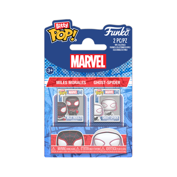 Bitty Pop! Miles Morales & Ghost-Spider 2-Pack, Image 1