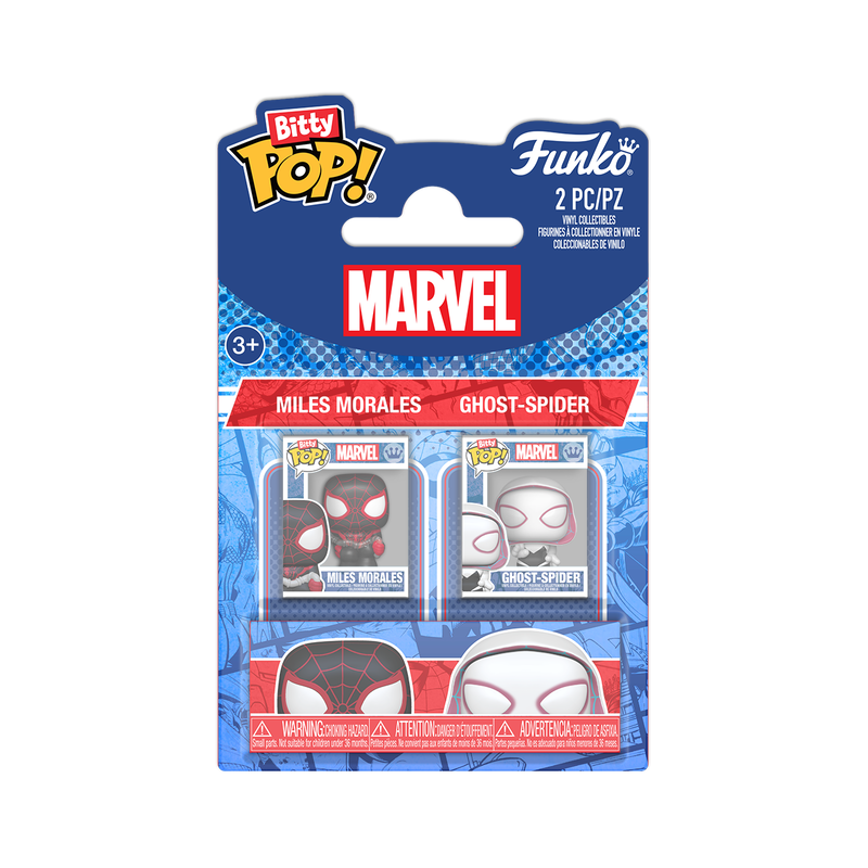 Bitty Pop! Miles Morales & Ghost-Spider 2-Pack, , hi-res view 1