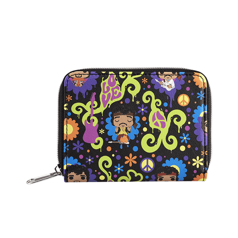 Jimi Hendrix Zip Around Wallet, , hi-res view 1