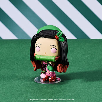 Pop! Plus Nezuko Kamado FWlifestyle1 Pop! Plus Nezuko Kamado (Holiday Outfit), Image 2