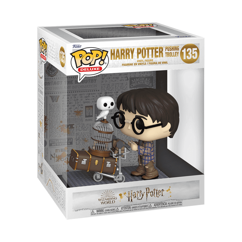 Buy Pop Deluxe Harry Potter Pushing Trolley at Funko