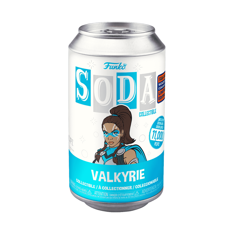 2023 Wondercon Funko Pop soda con sticker limited edition VALKYRIE Sealed