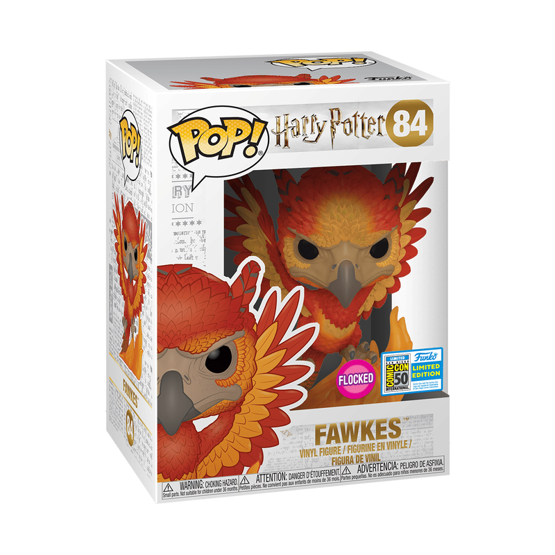 POP HP: 2019 SDCC - Fawkes (Flocked), , hi-res view 1