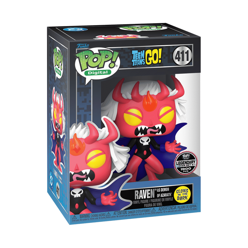 Pop! Raven as Demon of Azarath (NFT Release) (Glow), , hi-res view 2