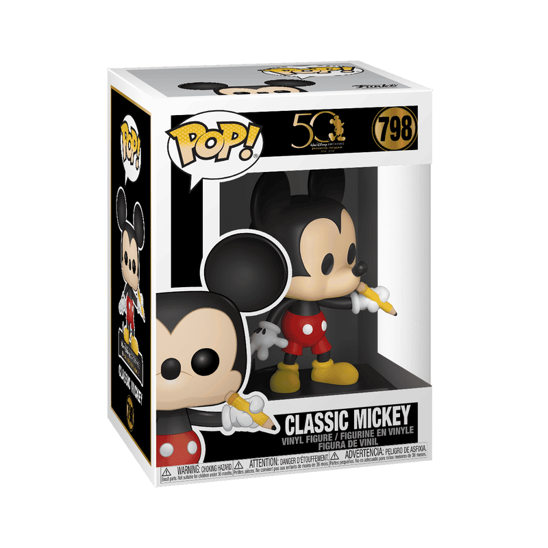 Plane Crazy Mickey / Classic Mickey / Sorcerer Mickey / Beanstalk Mickey / Mickey Mouse - 5 Pack, , hi-res view 8