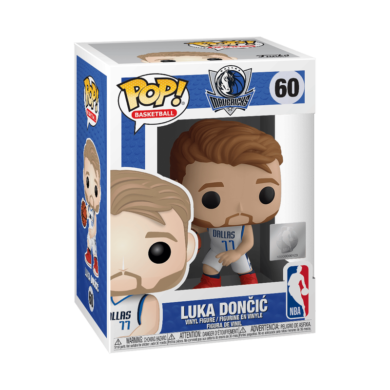 Funko NBA Dallas Mavericks POP Basketball Luka Doncic Vinyl Figure
