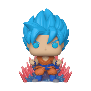 Pop! SSGSS Goku (Kaio-ken Times Twenty) (Glow), Image 1