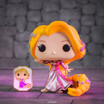 Pop! Rapunzel (Gold) with Pin, Image 2