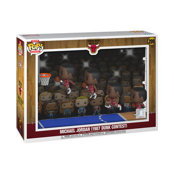 Pop! Deluxe Moment Michael Jordan (1987 Dunk Contest), Image 2