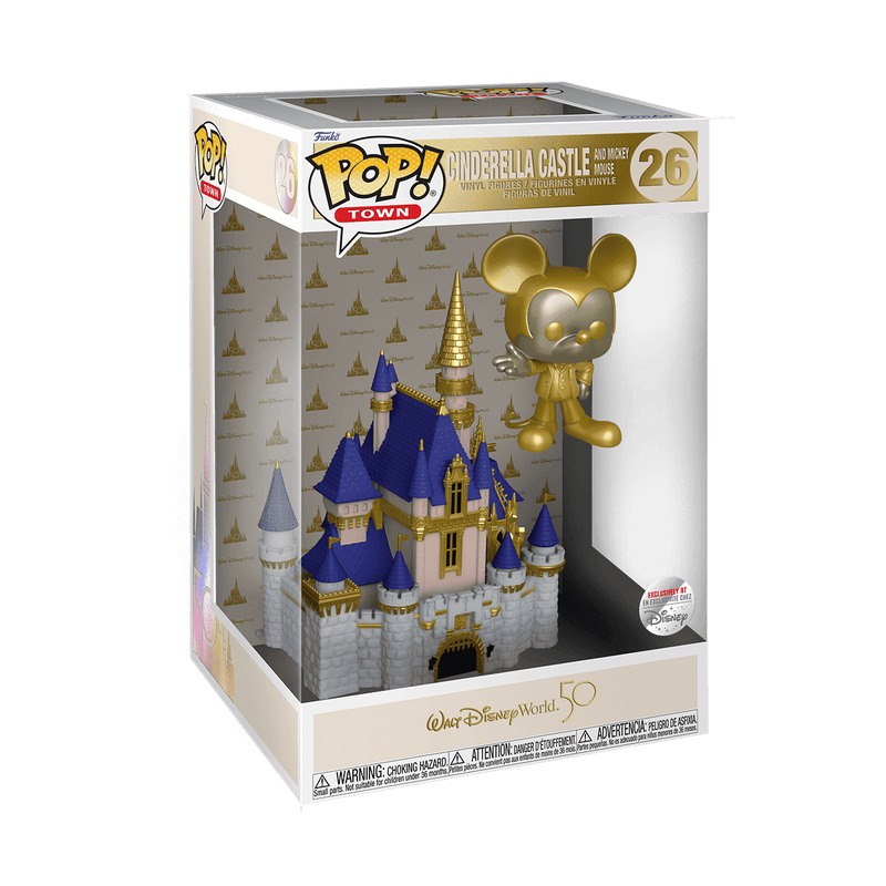 POP Town: WDW50- Castle & Mickey(GD), , hi-res view 1