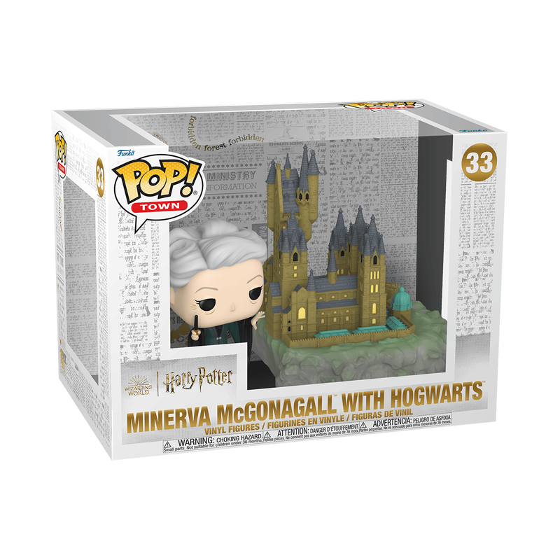 Buy Pop! Town Minerva McGonagall with Hogwarts at Funko.