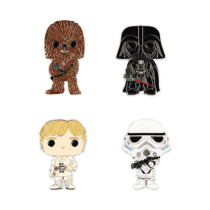 Star Wars 4-Pack Pin Set, , hi-res view 2