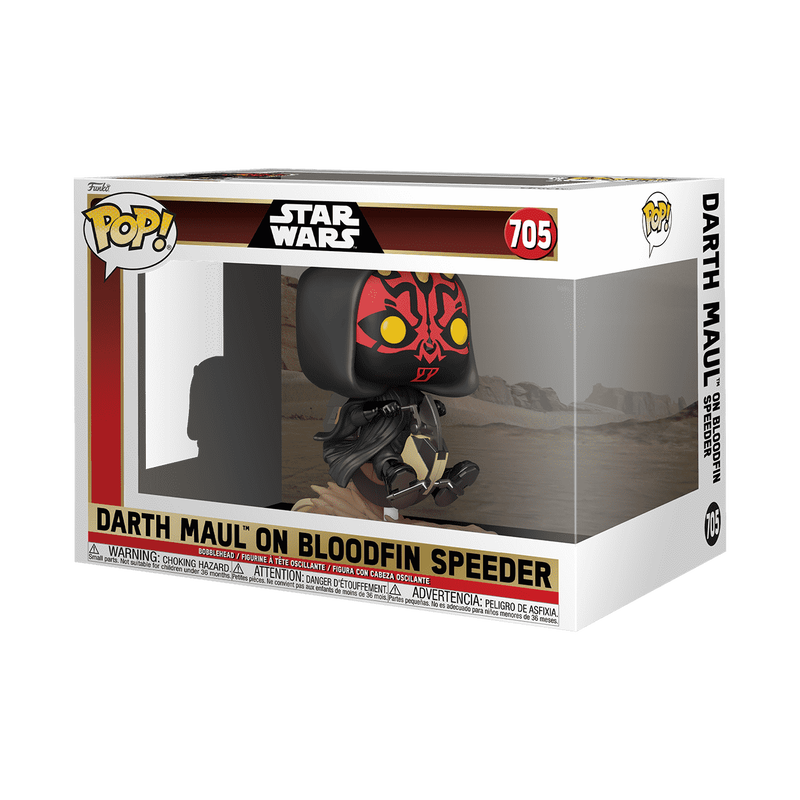 Pop! Rides Deluxe Darth Maul on Bloodfin Speeder, , hi-res view 2
