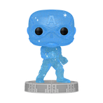 Pop! Artist Series Captain America with Pop! Protector, , hi-res view 1