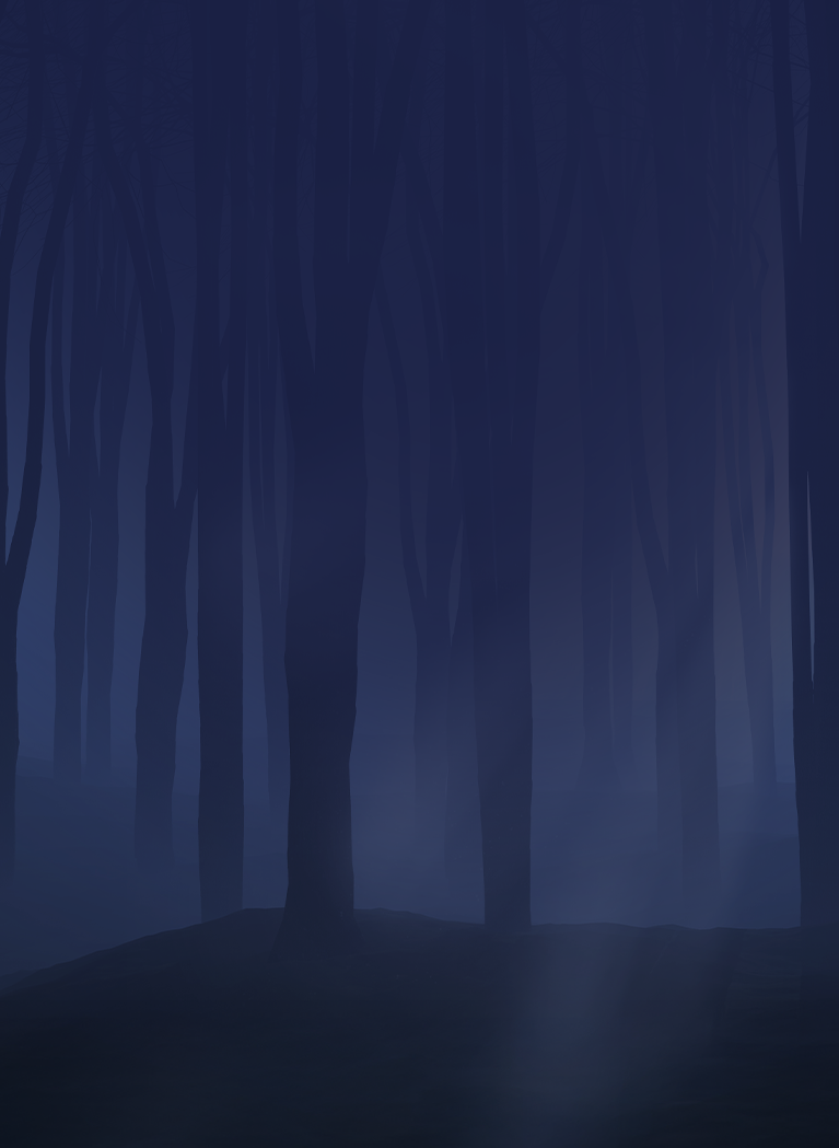 dark blue woods background 