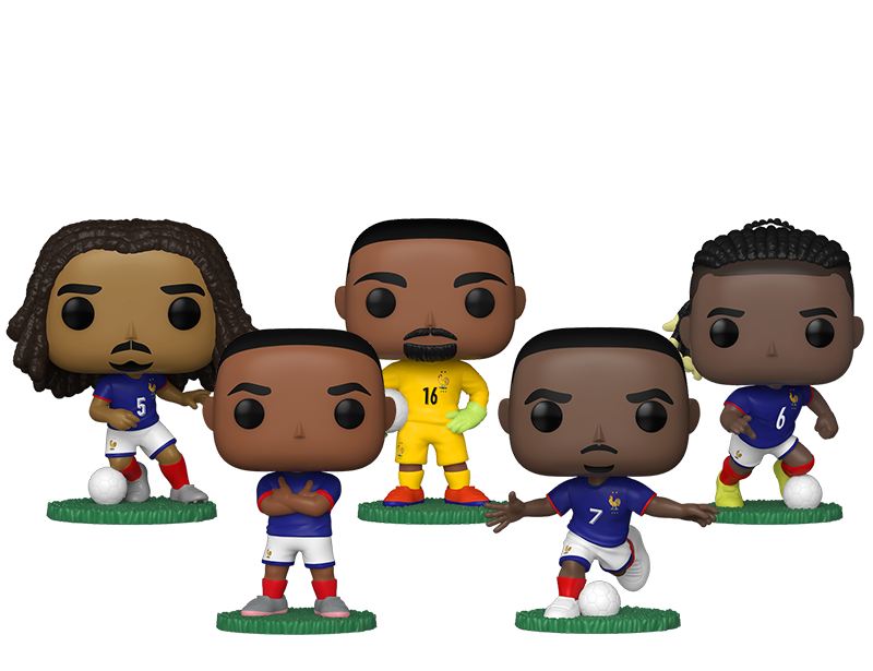 French Football team Funko Pops