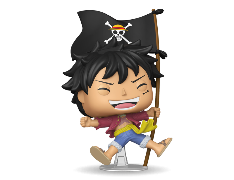 Pop! Monkey D. Luffy with Flag