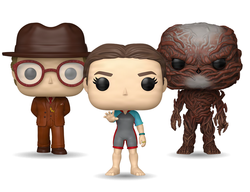 Stranger Things Funko Pop figures