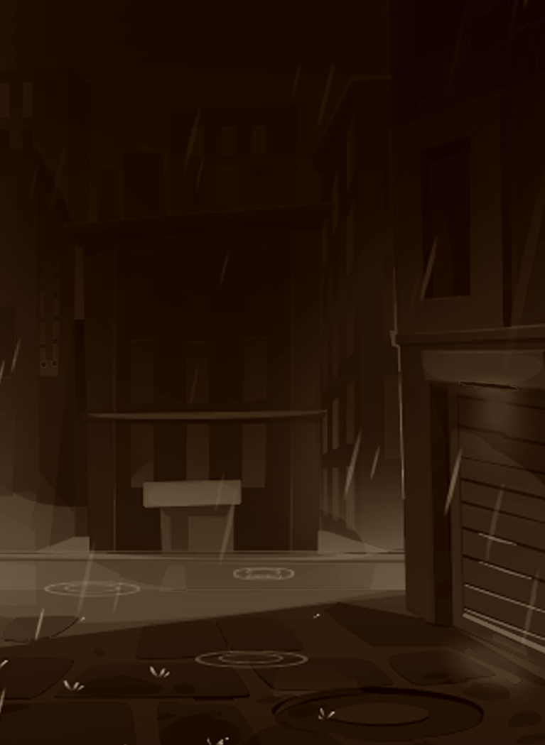 sepia alley scene background