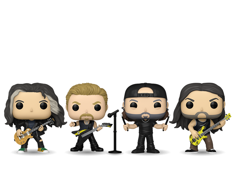 Metallica pop figures