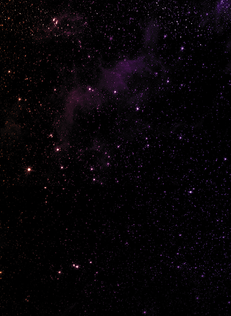 deep space background with stars