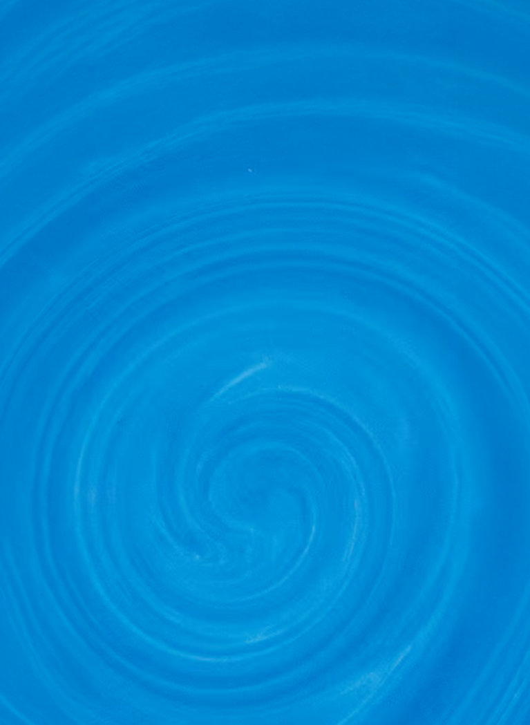 Blue swirl background like a portal