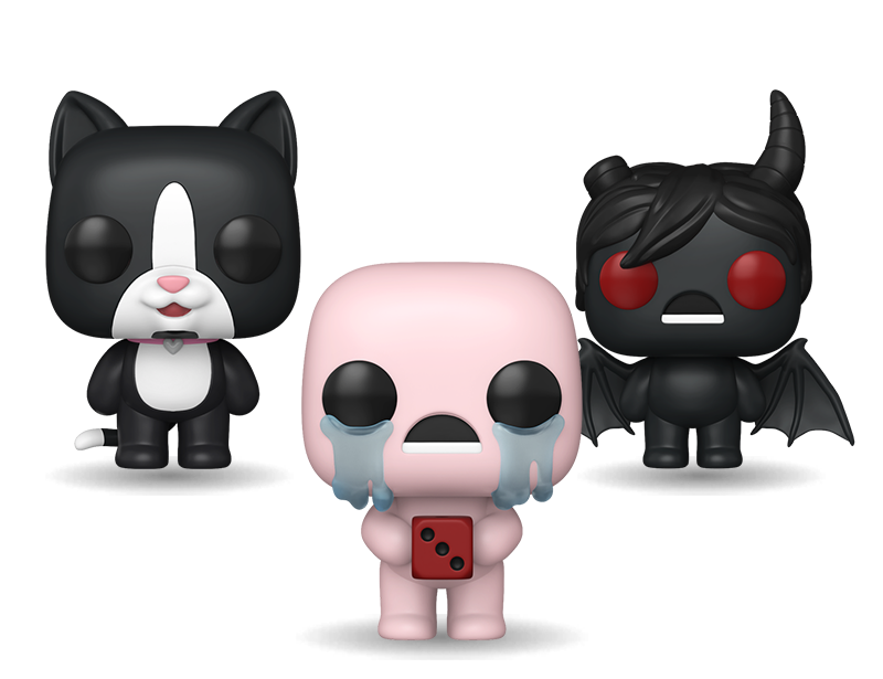 The Binding of Isaac Funko Pop figures