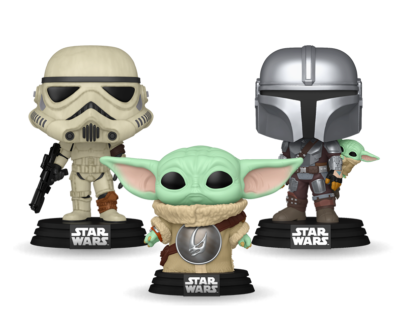 Mandalorian and Grogu Funko Collection