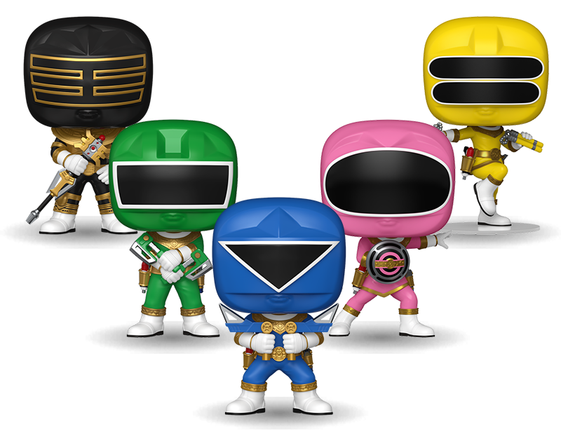 Funko Power Rangers vinyl collectibles