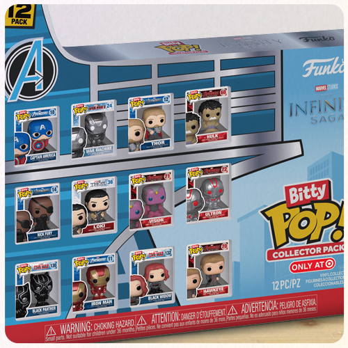 Funko Bitty POP! Marvel Avengers 12-Pack