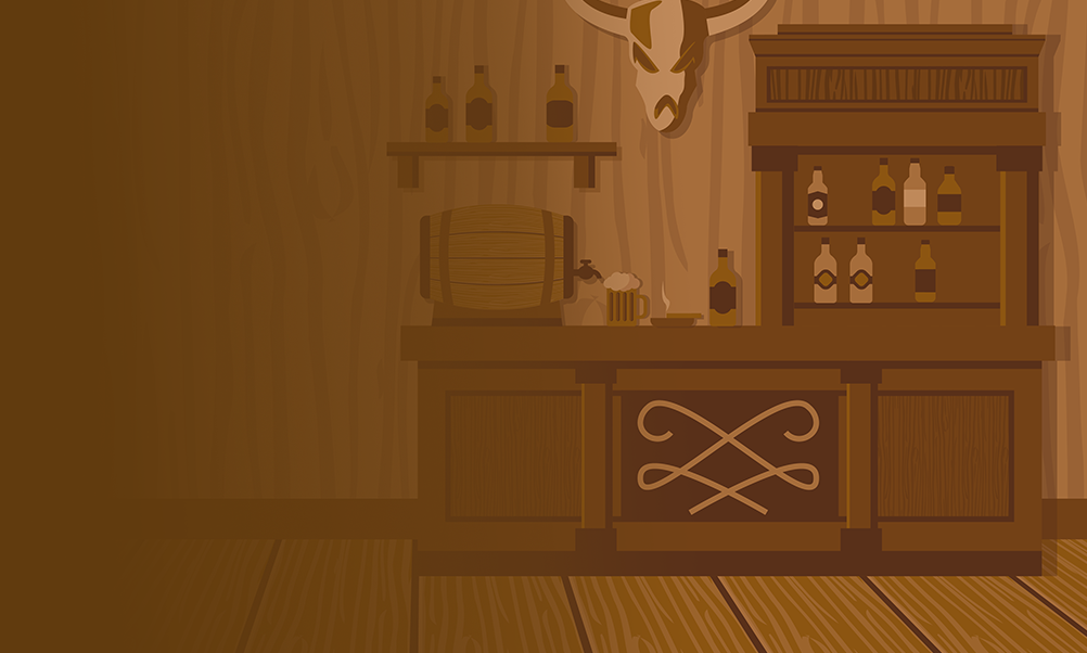Saloon bar background