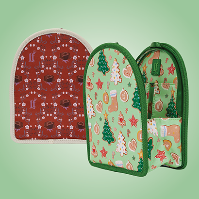 Christmas themed bag organisers