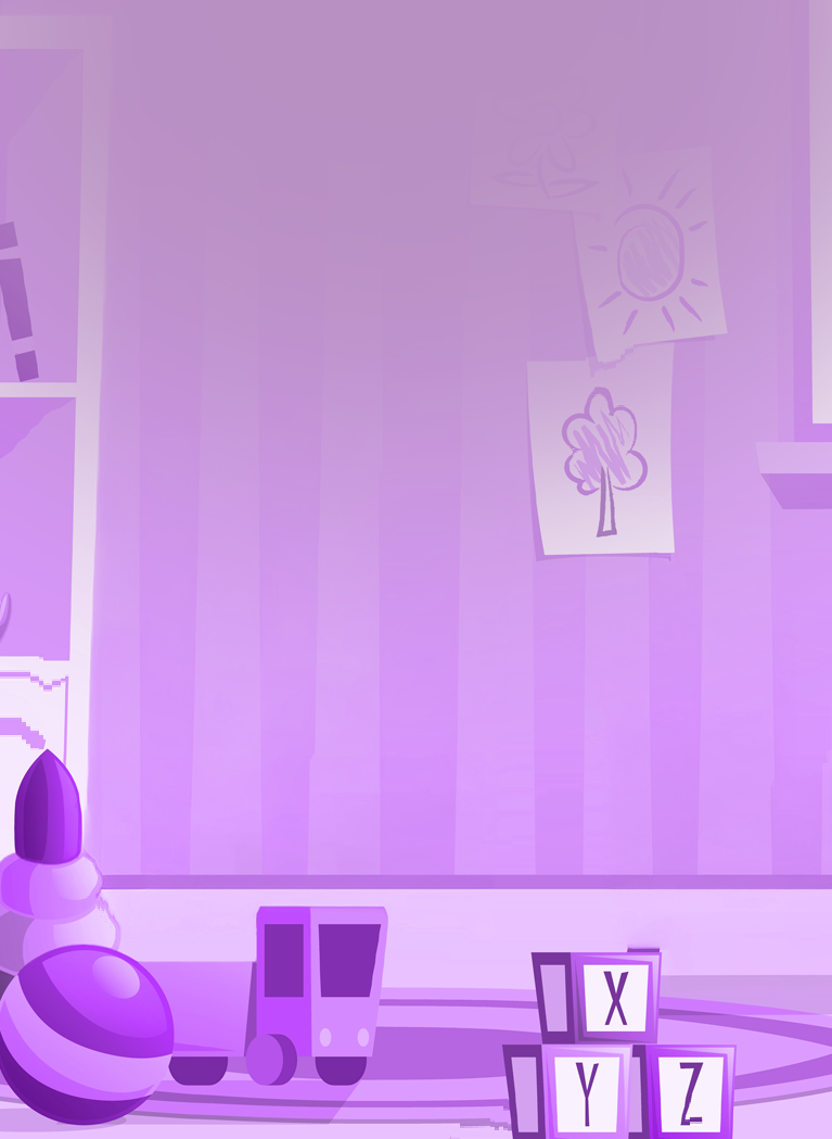 Purple tone child playroom background
