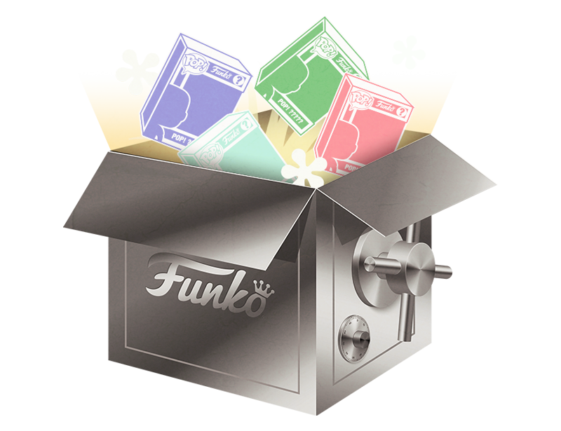 Funko Pop Myatery Vault box 