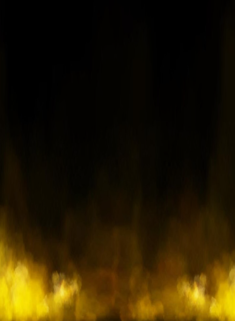 black background with yellow smoke