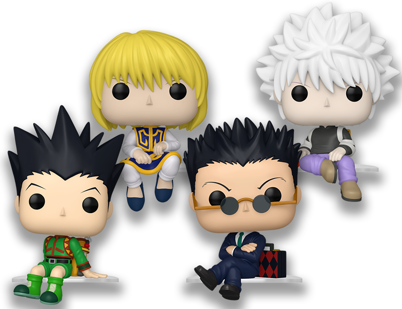 selection of Hunter x Hunter Funko Pops