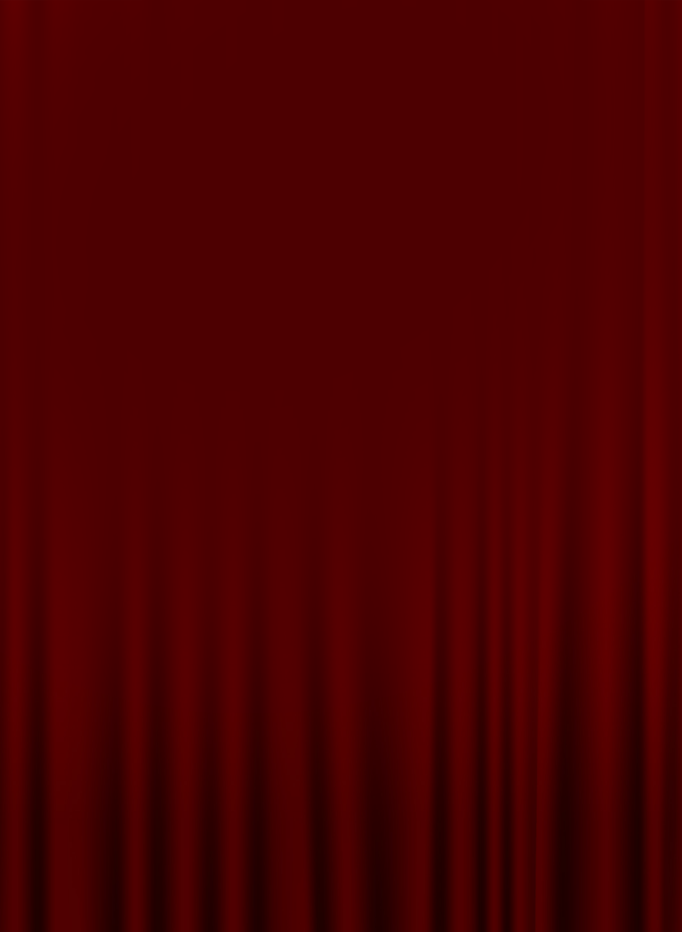 red curtain background