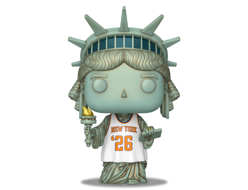  99989 Pop! Statue of Liberty (New York Knicks 2026 NBA Champions - Ring Night)
