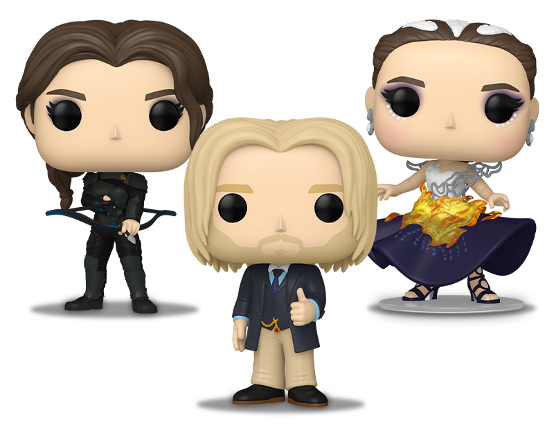 Hunger Games Pop figures