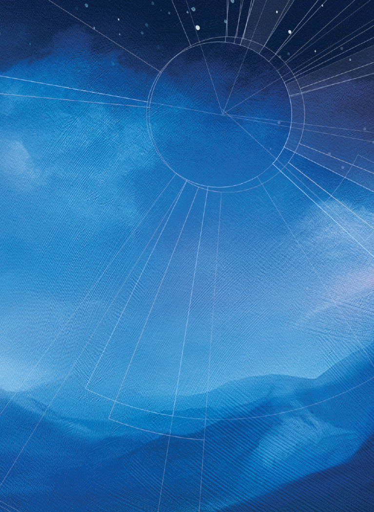 blue hills background