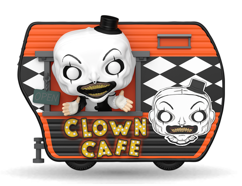Pop! Rides Deluxe Art with Clown Cafe - 93401