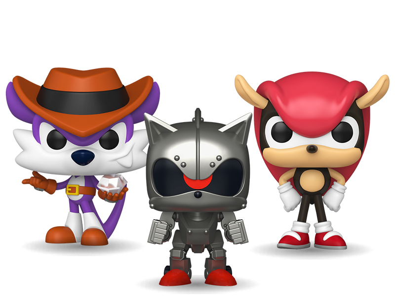 Funko POP! Sonic the Hedgehog vinyl collectibles
