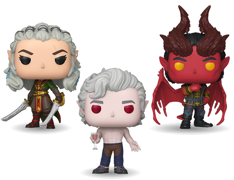 Baldur's Gate Funko Pop collection