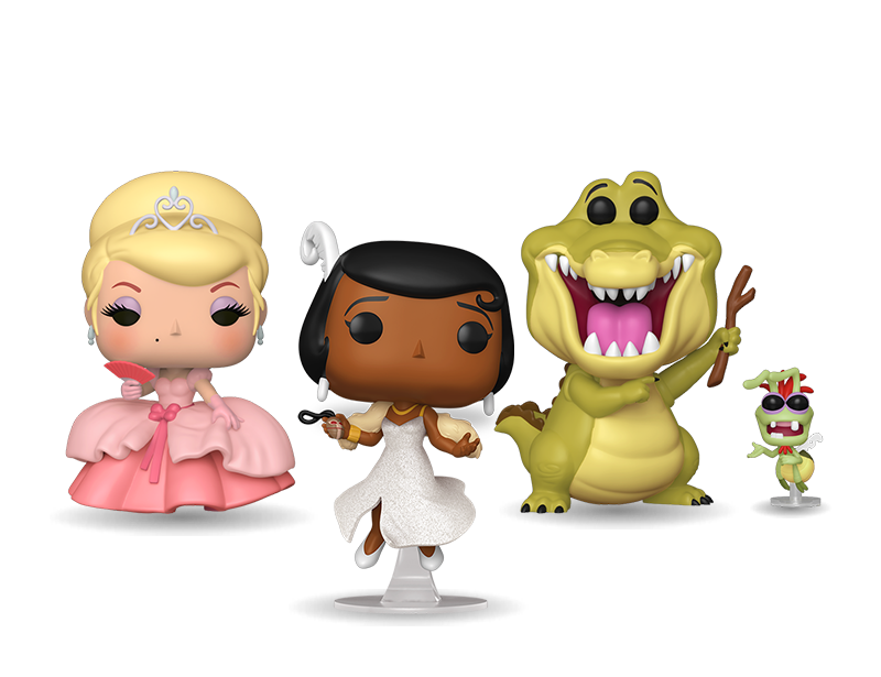 Princess and the Frog Funko Pops
