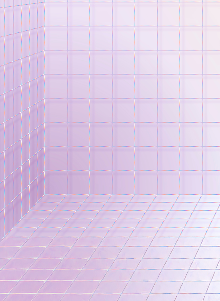 80s cube background with pastel gradient overlay